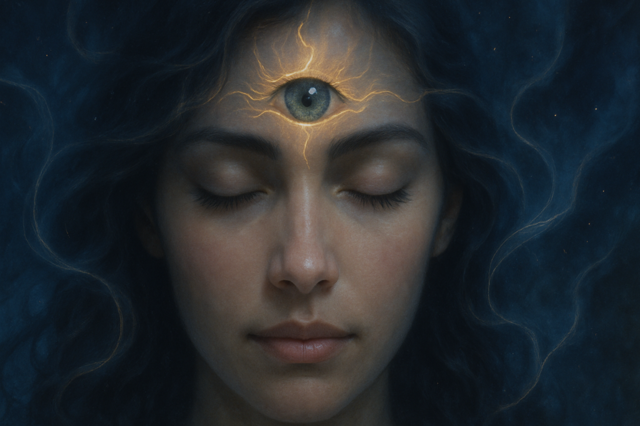 Schicksal, Zufall, drittes Auge, Erfahrungen, Intuition, Frau, drittes Auge, Stirnchakra, Zeichen im Leben, Zeichen im Leben lesen, Zusammenhänge erkennen, das große Ganze, sehen, was wichtig ist, Erinnerung, Fügung, Schicksale im Leben, Sinn im Leben finden, Selbstwertgegühl